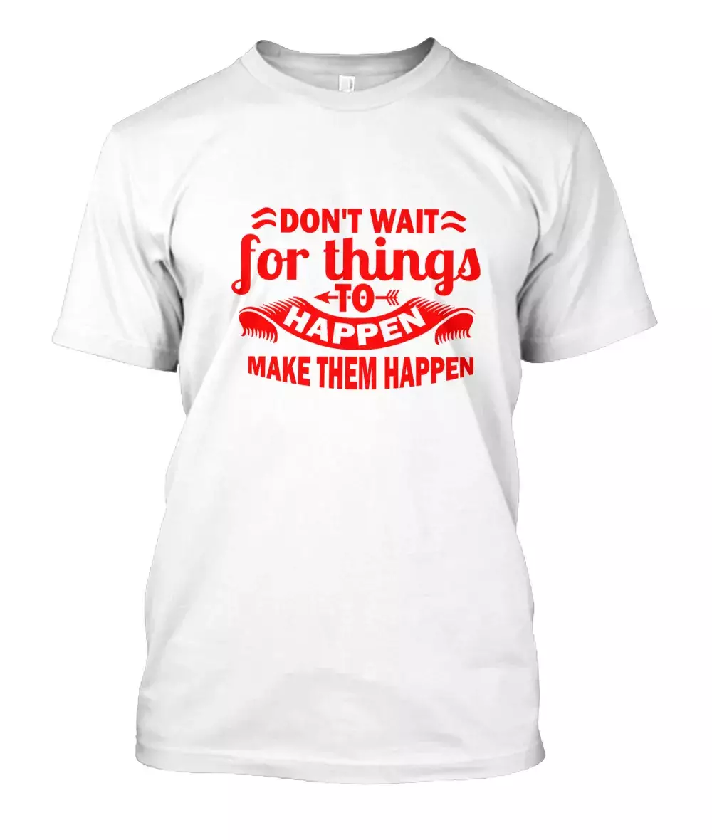 Make Them Happen White Red